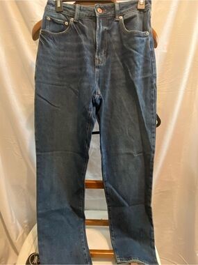 Rewash Men’s Straight Jeans in Dark Blue